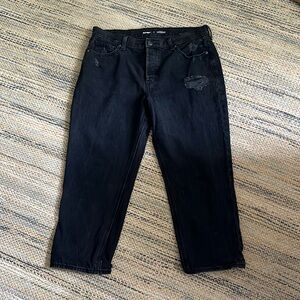 Old Navy High Rise Slouchy Straight Jeans